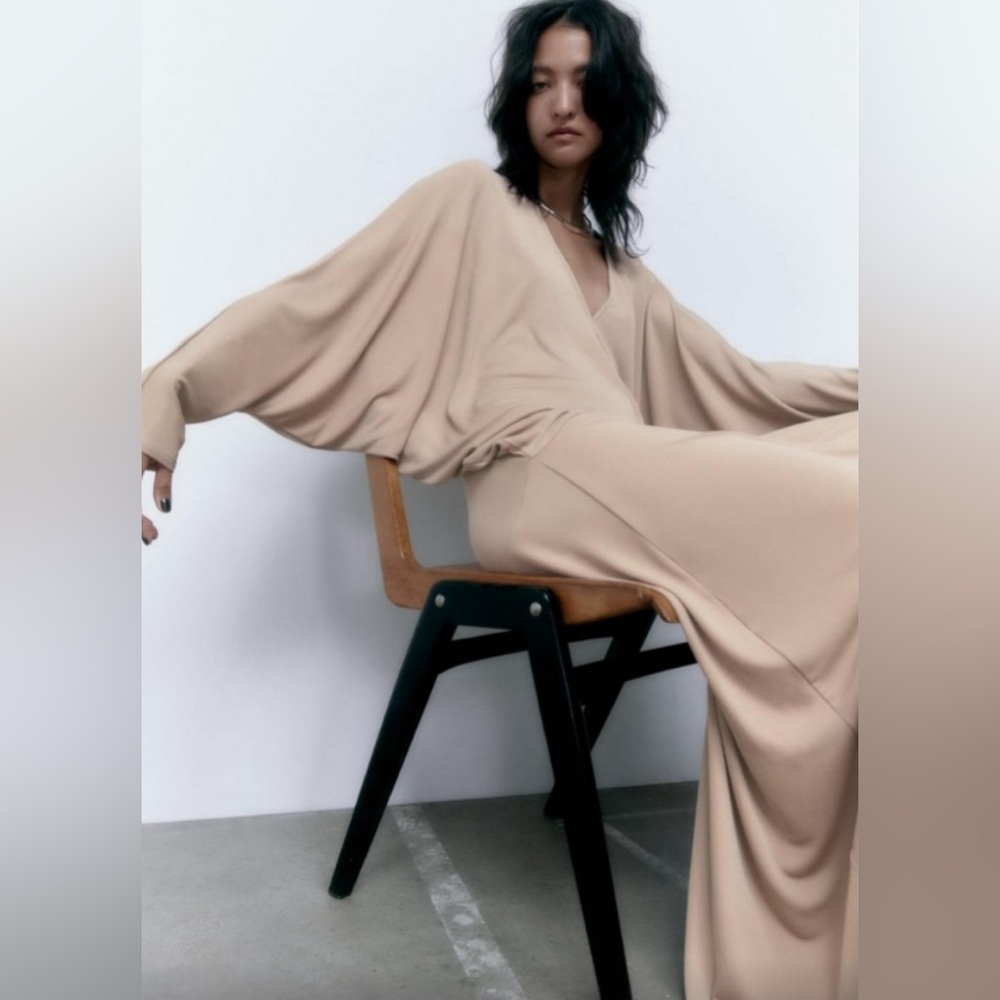 Zara Bat Wing Maxi Dress